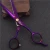 Import C-275 different types of scissors,purple hair salon scissor from China