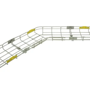 Cable Tray Horizontal Elbow 45 Degree Inox 304, Wire Mesh Cable Tray 54mm Height, Cable Organizer From Bestray Vietnam Factory