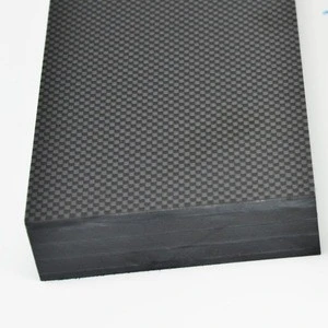 Carbon fiber plate manufacturer China 10mm 30mm 35mm 3k CF heat resistantCarbon Fiber Sheet / Board / Panel