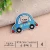 Import cartoon cars and other vehicles iron on embroidery patch for clothing decoration and hole repair from China
