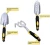 Import Cast Aluminum Heads Gardening Kit with Soft Rubberized Non Slip Handle Other Garden Tools from China