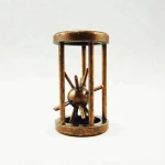 Cast Cage Lock Puzzle Toy IQ Mind Brain Teaser Intellectual Game Children Magic Trick Education Toy