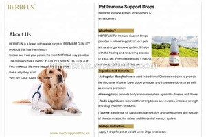 Cat and Dog Immune Support and Immune Booster Supplement Solution
