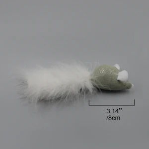 Catnip Feather Tail  Fancy Animals Shape Professional Manufacture Design Crinkle Cat Toy