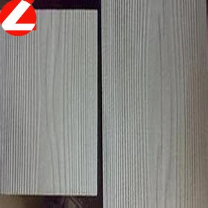 CE certification fireproof waterproof wood grain fiber cement board