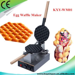 CE Certified Snack Bars Commercial Electric automatic egg Waffle Maker