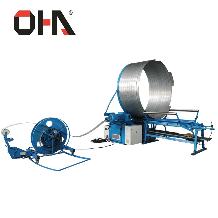 CE&amp;ISO certificated HATF-1602 Spiral ventilation duct forming machine Tubeformer used by Ventilation Duct