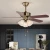 Import chandelier fan ceiling fan light Luxury European Iron Decorative Electrical Led ceiling fan Lights Zipper from China