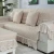 Import Charmcci 600212 Elegant sofa cover cotton set non-slip cushion headrest living room 3 places 3pcs nylon 3 seater dog protector from China