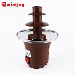 Cheap 4 layers hot sale home use entertainment chocolate fondue fountain and processing machine