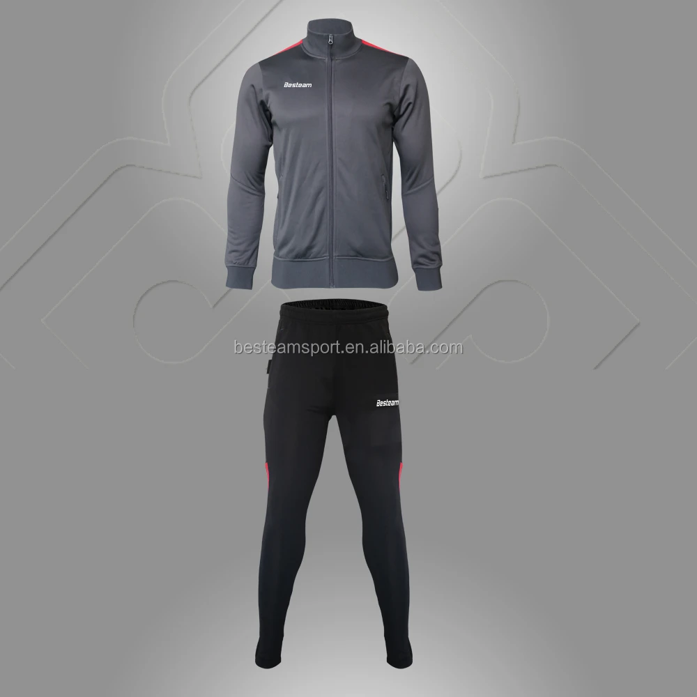 cheap custom new design fleece track suit with high quality