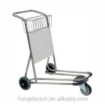 Cheap heavy duty flat hand trolley cart with wheels