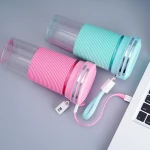 Cheap Model juicer extractor plastic cup cable usb rechargeable blender juicer blender