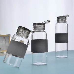 Cheap personal glass water bottles  drinking water bottle