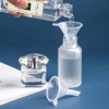 Cheap price cosmetic dispensing tool perfume essential oil toner Metal Plastic transparent liquid small funnel