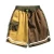 Import cheap price custom men shorts pants color block buckle detail elastic waist men cotton cargo shorts from China