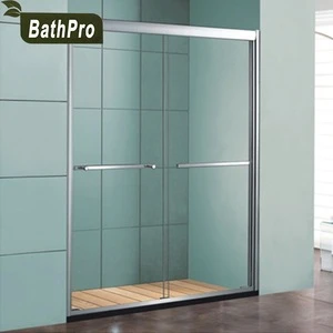 Cheap Price Wholesale Glass Shower Doors Simple Design Shower Cabin for Hotel