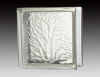 Cheap wholesale 190x190x80mm Decorative Clear Glass of brick