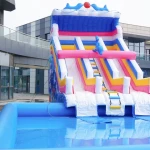 Childrens Water Slide Amusement Park Outdoor Happy Swimming Pool Adult Water Park Water Playing Equipment
