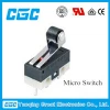 China CGC with 17 years of experience in foreig trade KW10-01-12 3A roller lever micro switch,3 pin micro switch