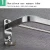Import China Chaoan manufacturers foreign trade sales Stainless steel Bright square tube double towel bar from China