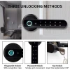 china cheap smart electronic door lock factory for apartment home office building smart door lock smart ble app digital lock