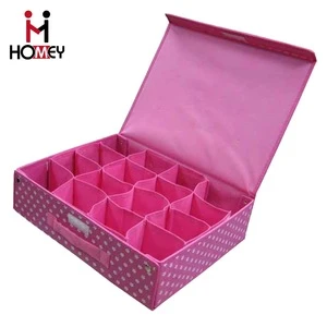 China Customized Household Storage Box Wholesale Fabric Textile Storage Box With Lid