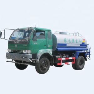 China Dongfeng 4x2 diesel fuel water sprinkler truck, 7cbm watering Tanker Truck