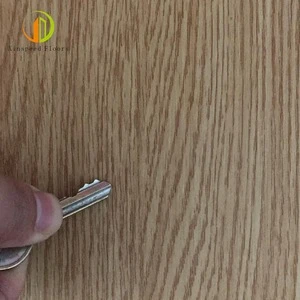 China Factory direct selling 4.5mm 0.3mm  lock system click cork back  pvc spc flooring