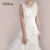 Import China factory pearl court train backless ball gown nice quality wedding dress from China