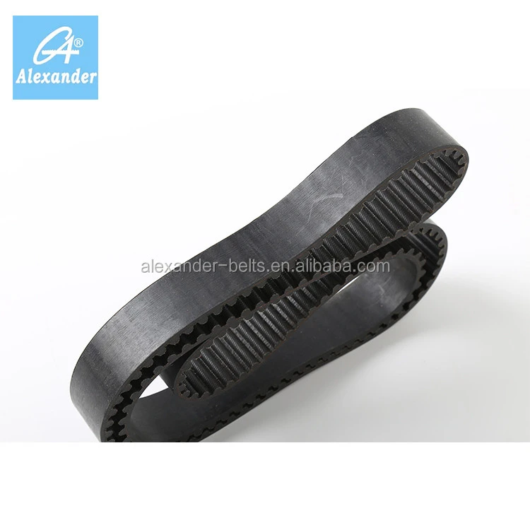 China High Quality Manufacture Htd Round ATM Double Teeth Rubber Timing Belt
