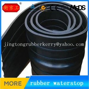 China Jingtong supplier durable rubber formwork waterstop for concrete project