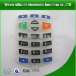 China manufacturer custom mobile phone keypad,custom embossed keypad