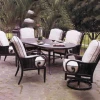 China manufacturer wholesale cheap price sale round outdoor patio modern rattan garden furniture outdoor patio furniture