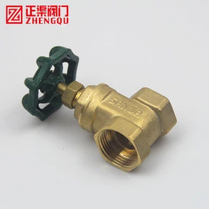 China professional factory high quality handwheel DN32 brass gate valve