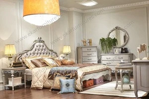 Classic King Bed Design European Bedroom Furniture Set