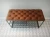 Import Classy Shoe Racks, Leather bench with shoe rack, Industrial Furniture from India