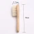 Import Cleansing pore New Baby Care Pure Natural Wool Wooden Brush Comb Brush Baby Hairbrush Infant Wooden Brush from China
