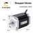 Import Cloudray CM36 Nema 24 2-phase Electric Stepper Motors 60mm 1.8 Degree 24CS30C-500 Stepper Motor from China