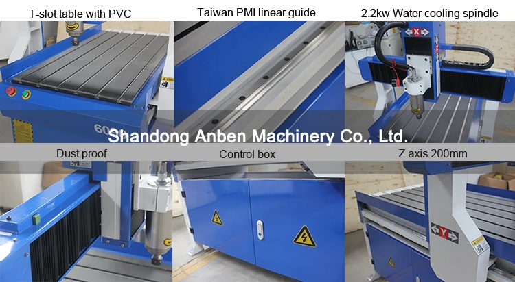 Cnc machines and parts woodworking machine cnc 6090 5 axis