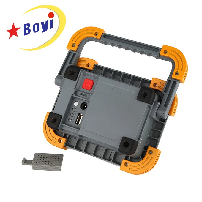 Cob led work light with USB charger, 10w/15w led rechargeable work light