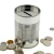 Import coin bank gift money metal tin cans Piggy Bank tin money box from China