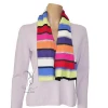 Coloful Cashmere knitted Scarf