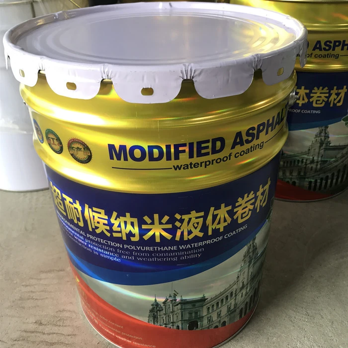 Color polyurethane roof waterproof coating