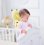 Colorful Baby Head Protection Pad Toddler Headrest Pillow Baby Neck Back Cushion Angle Wings Nursing Drop Resistance Pillow pad