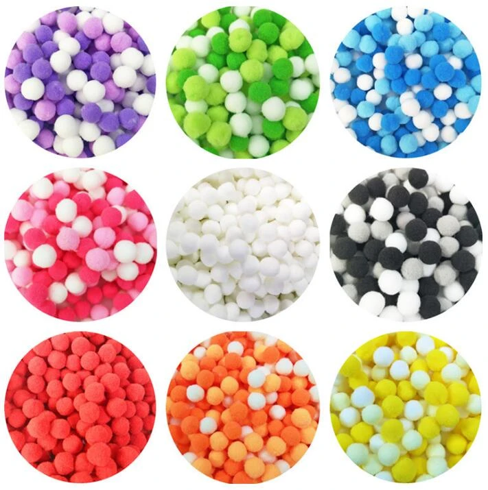 Colorful Venonat Balls DIY Slime Fillers Handmade Crafts Phone Shell Decorations