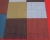 Import colourful square outdoor rubber floor tile for villa from China