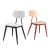 Import Commercial Furniture Black Metal Frame Plywood Seat Chair Steel Antique Coffee Shop Bistro Chair from China