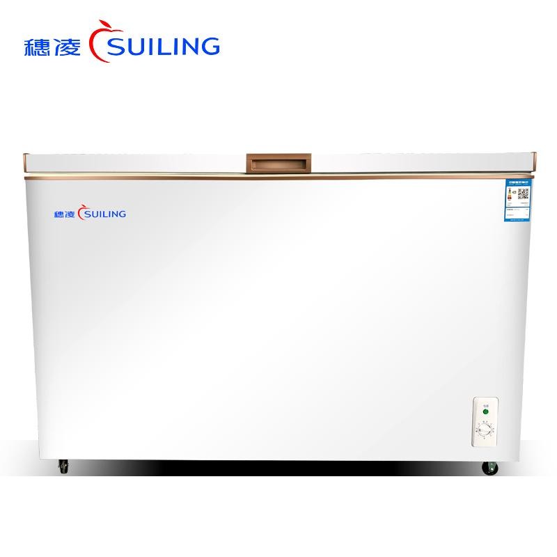 Commercial small horizontal quick-frozen seafood freezer