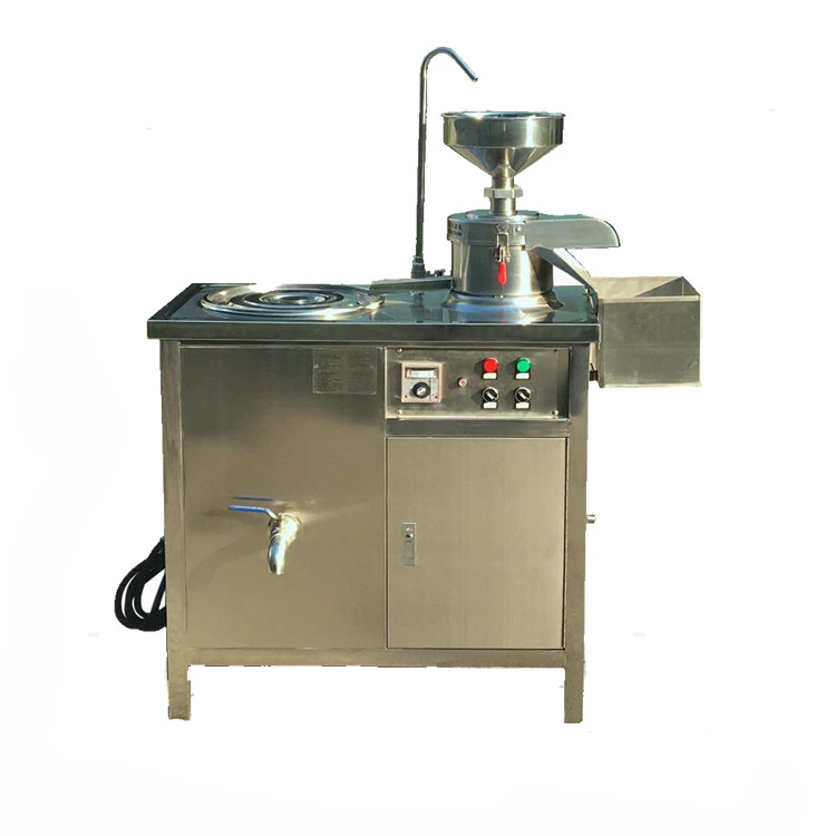 commercial small soy tofu making machine/soy chaap milk machine with presser